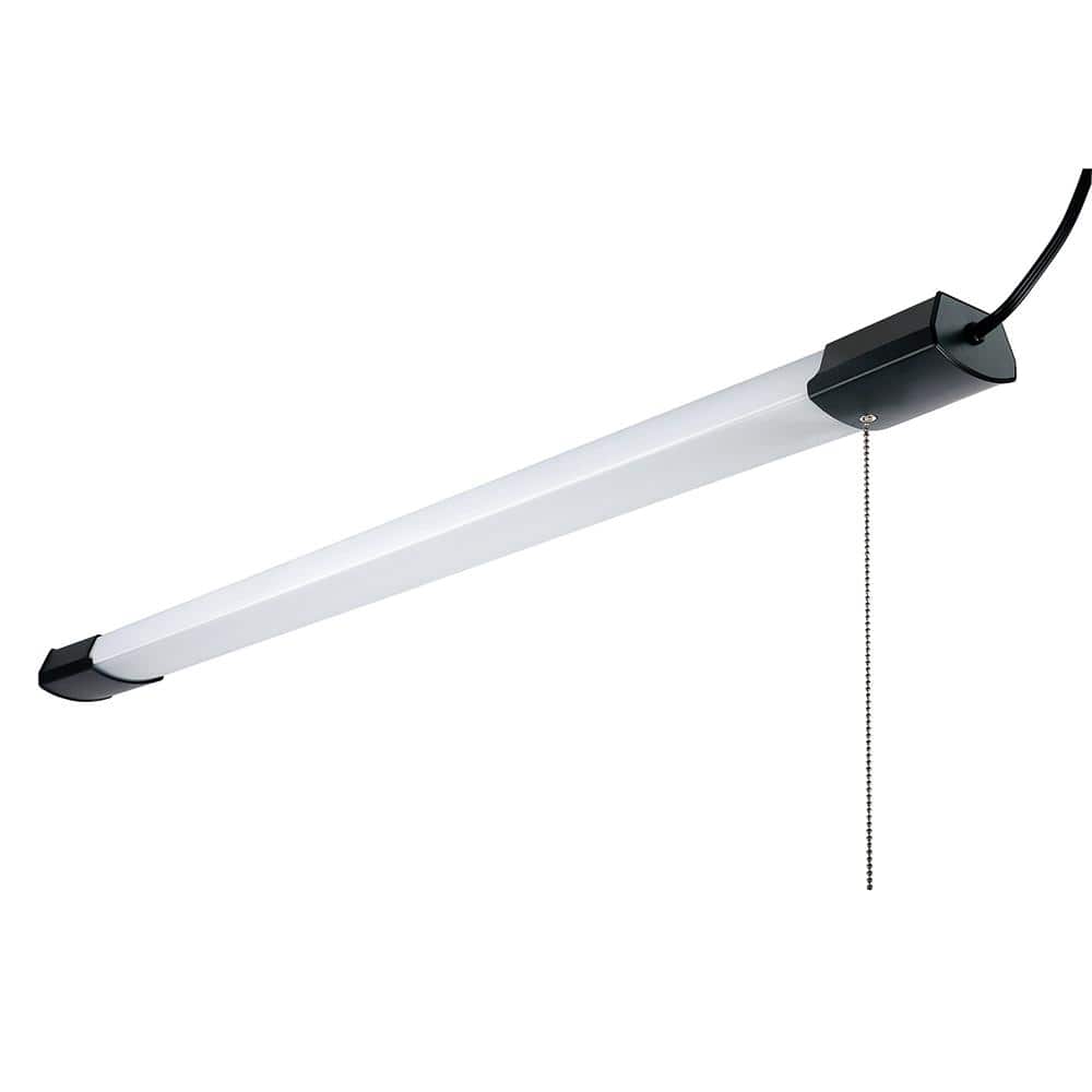 Metalux SHP 42 in. 64-Watt Equivalent, Integrated LED, White Shop Light, 5000 Lumens, 4000K CCT