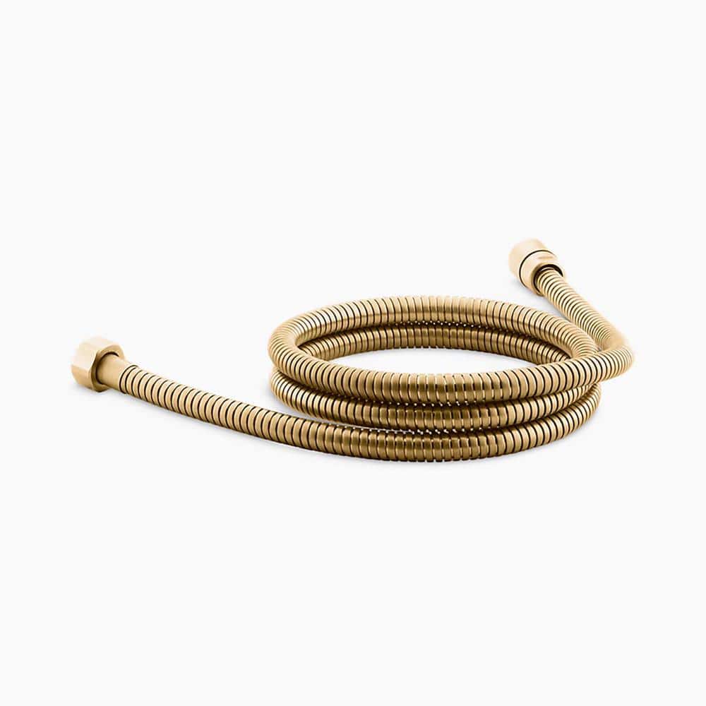 KOHLER MasterShower 60 in. Metal Shower Hose in Vibrant Brushed Moderne Brass (1)