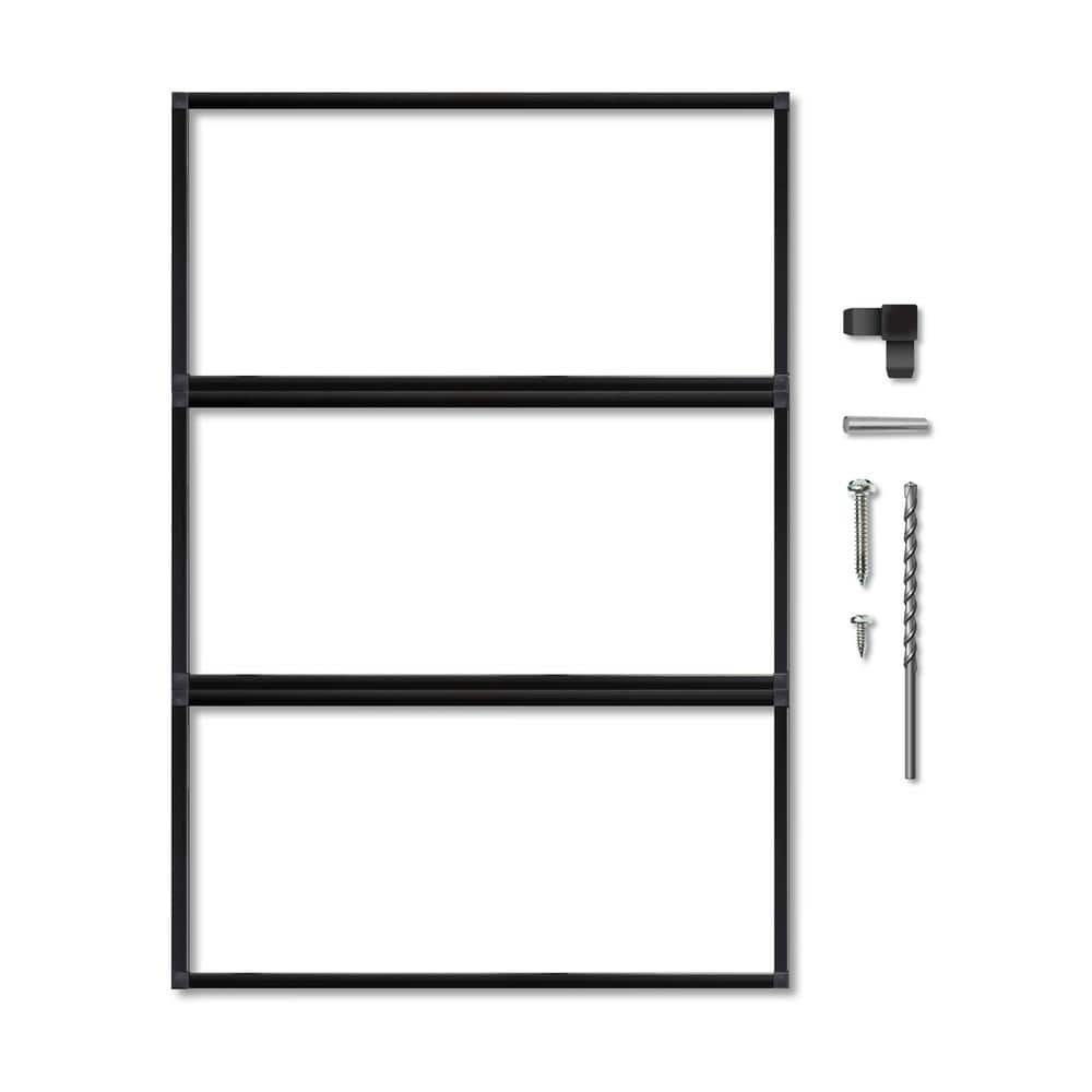OUTDECO 24 in. x 48 in. Galvanized Steel Privacy Panel Frame Kit (Specific for OD Hardwood Composite Decorative Panels) (1)