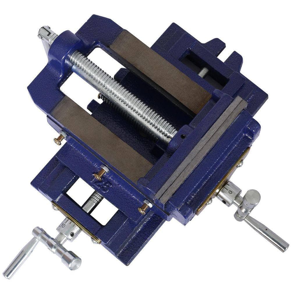 Miscool Ami 5inch Drill Press Vise 2 Way X-Y Benchtop Wood Working Clamp (2)