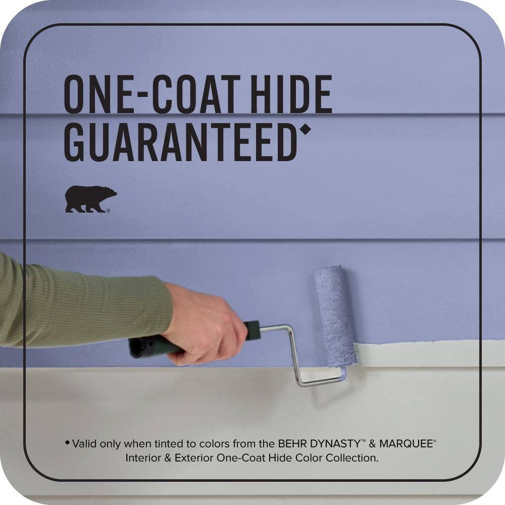 BEHR MARQUEE 1 gal. #610B-4 Intuitive Flat Exterior Paint & Primer (3)