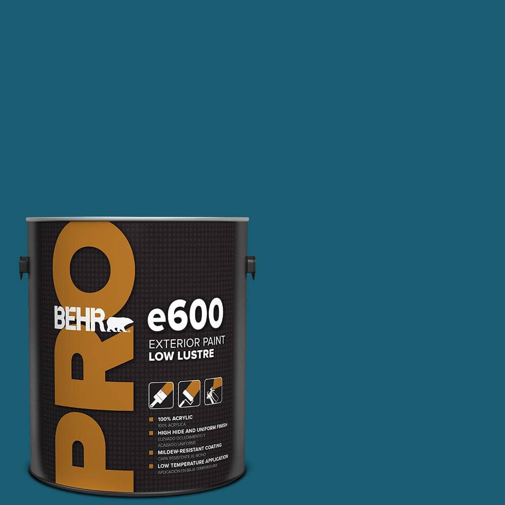 BEHR PRO 1 gal. #540D-7 Deep Blue Sea Low Luster Exterior Paint