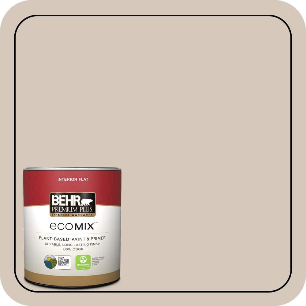 BEHR PREMIUM PLUS #BNC-02 Understated Enamel EcoMix Plant-Based & Primer (1)