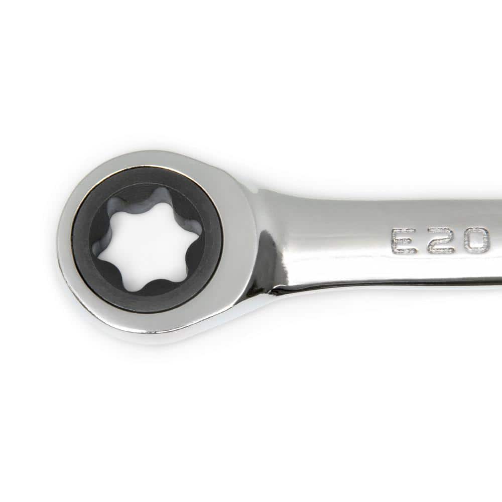 GEARWRENCH 72-Tooth 6-Point E-Torx Ratcheting Double Box-End Wrench Set (4-Piece) (3)