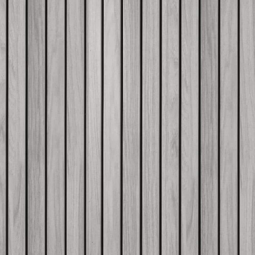 WALL!SUPPLY 0.79 in. x 16.69 in. x 45.67 in. UltraLight Linari Modern Grey Wall Paneling (4-Pack)