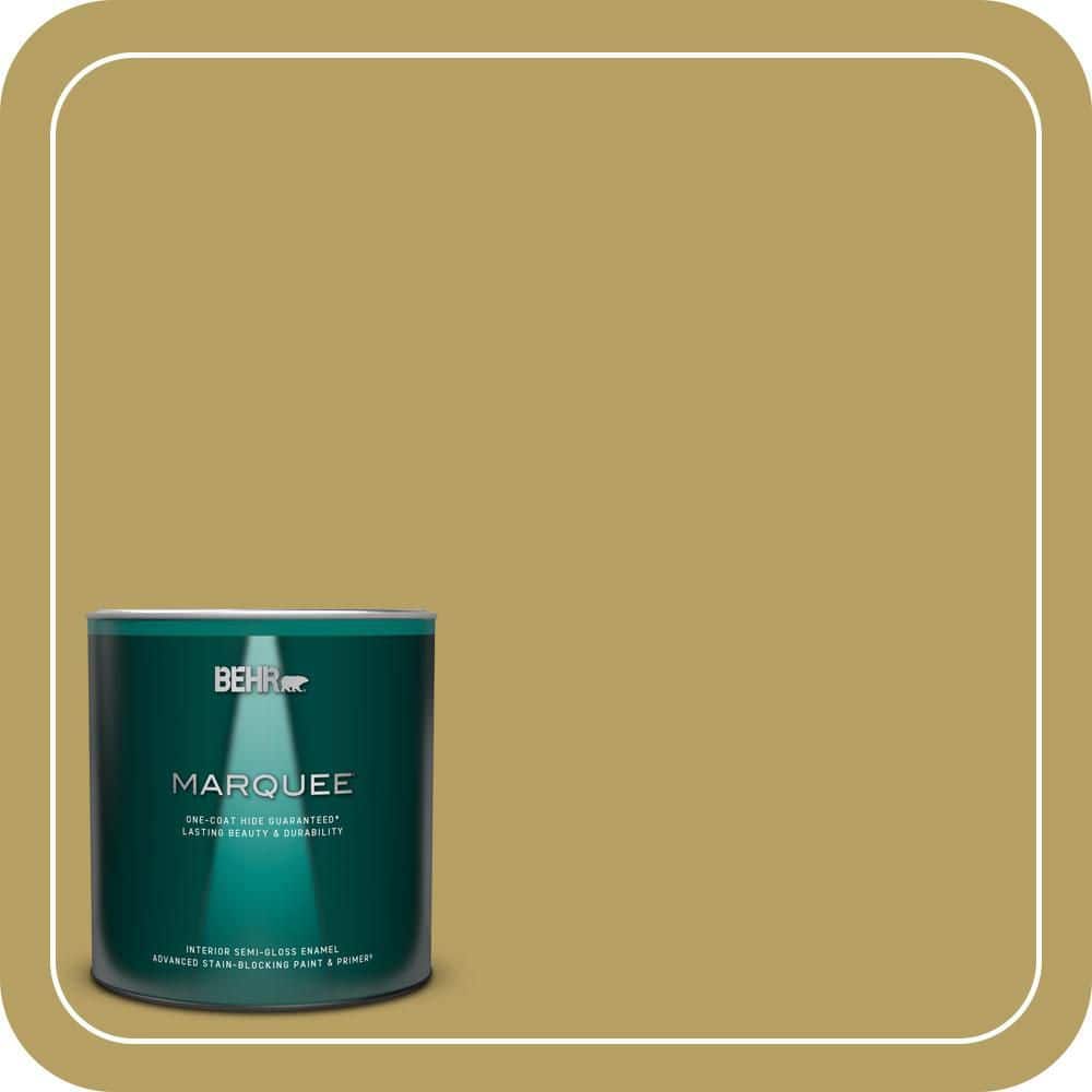 BEHR MARQUEE 1 qt. #PPU6-19 Chameleon Semi-Gloss Enamel Interior Paint & Primer