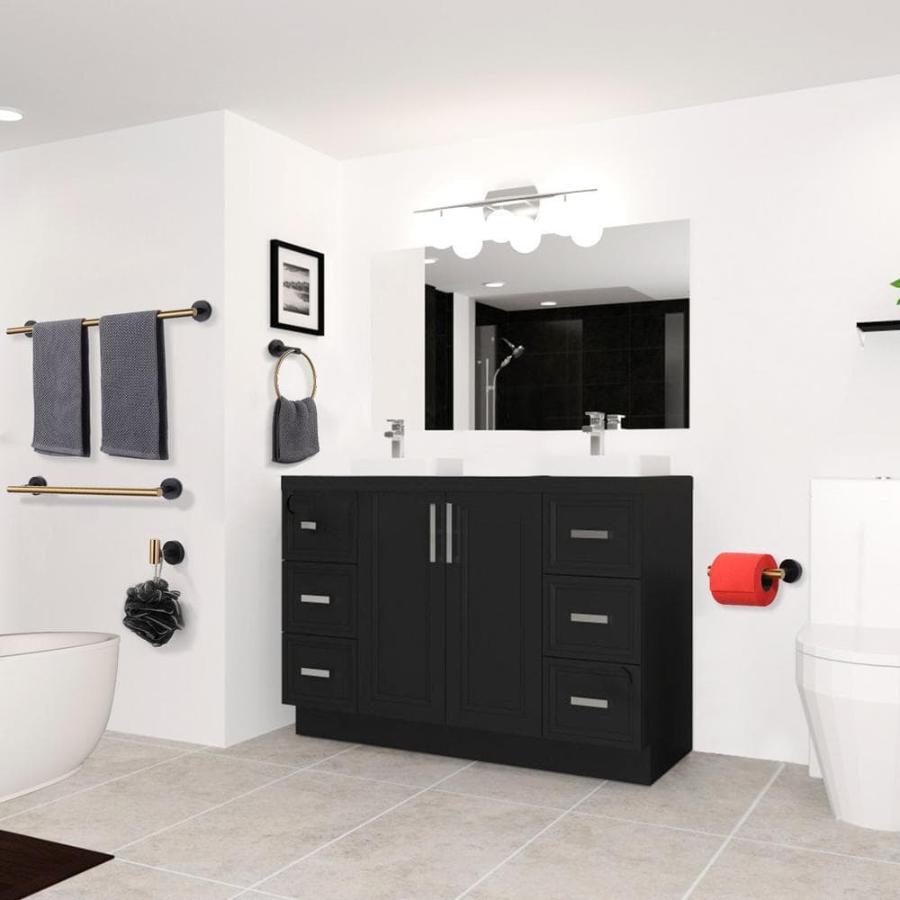 ALEASHA 6-Piece Bath Hardware Set with Mounting Hardware (2)