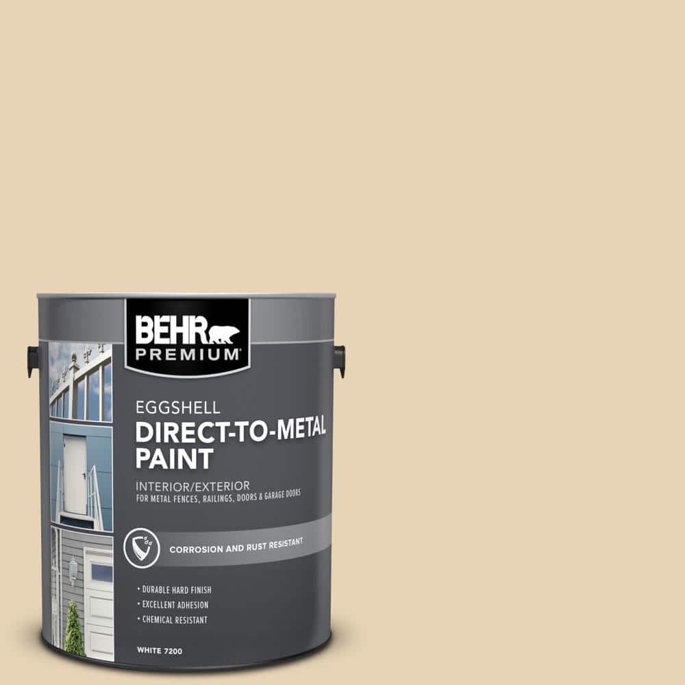 BEHR PREMIUM 1 gal. #PPU7-18 Sand Pearl Eggshell Direct to Metal Interior/Exterior Paint (1)
