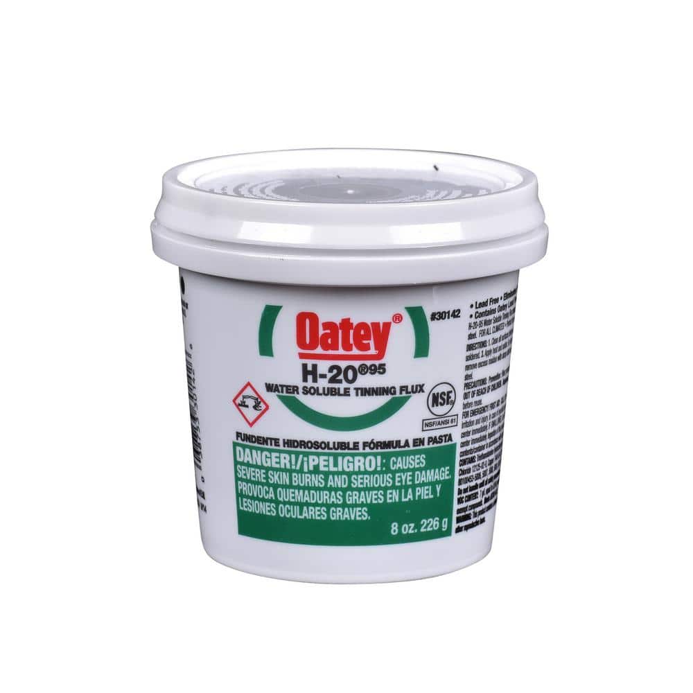 Oatey 8 oz. Lead-Free Water Soluble Solder Tinning Flux