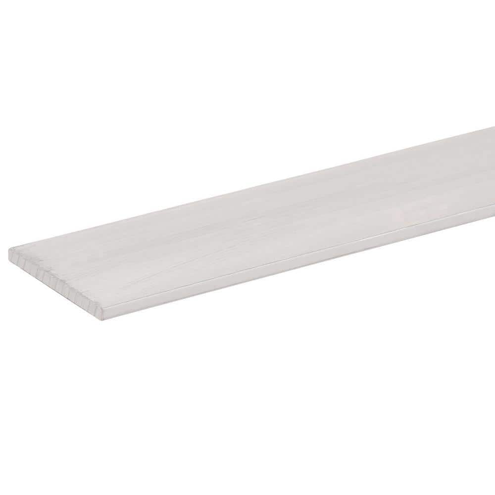 Everbilt 1-1/2 in. x 4 ft. - 1/8 in. Thick Aluminum Flat Bar (4)