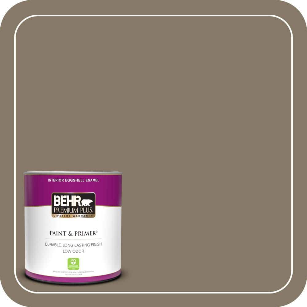 BEHR PREMIUM PLUS #740D-6 Mountain Elk Enamel Low Odor & Primer