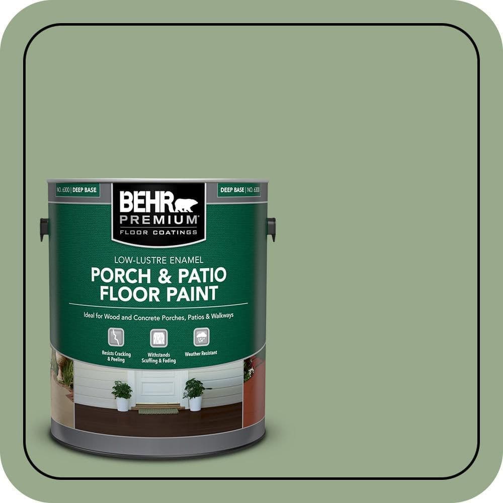 BEHR PREMIUM #PPU11-05 Textured Low-Lustre Enamel Interior/Exterior Porch and Patio Anti-Slip Floor Paint (1)