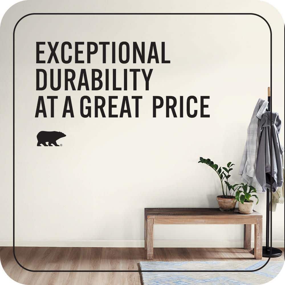 BEHR PREMIUM PLUS #GR-W15 Palais White Flat EcoMix Plant-Based & Primer (4)