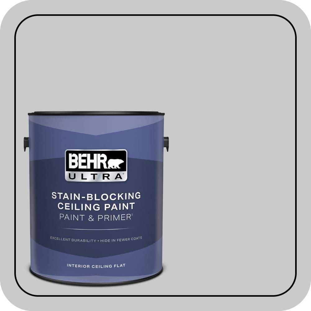 BEHR ULTRA 1 gal. #PPU26-17 Fast as the Wind Ceiling Flat Interior Paint and Primer (1)