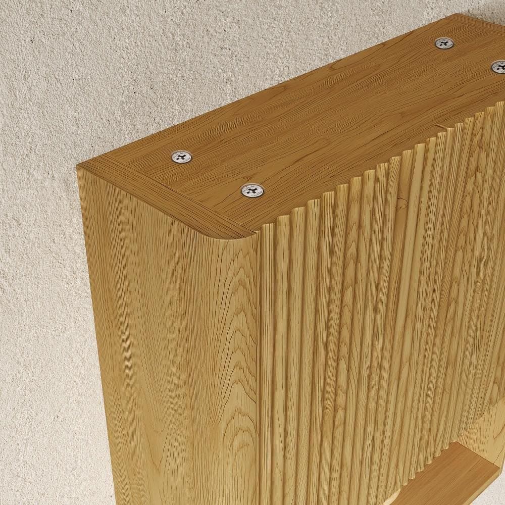 Modland Loiry 25.98 in. W x 7.87 in. D x 29.53 in. H Bathroom Storage Wall Cabinet in Golden Oak (2)
