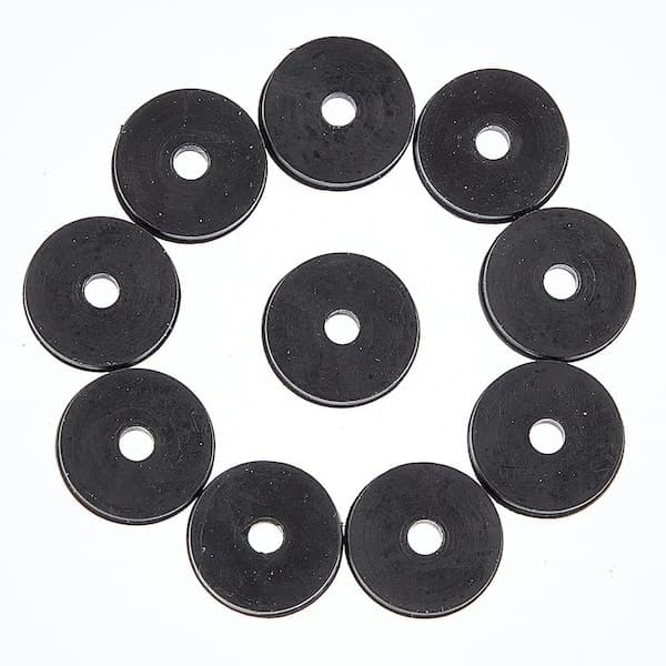 Everbilt 1/2 in. Rubber Flat Washers (10-Pack) (2)