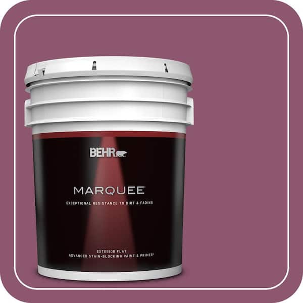 BEHR PREMIUM PLUS #PPU1-17 Majestic Orchid Interior/Exterior Paint & Primer Color Sample (3)