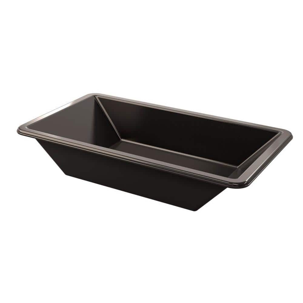 Bon Tool 9 cu. ft. Black Poly Mortar Tub Box