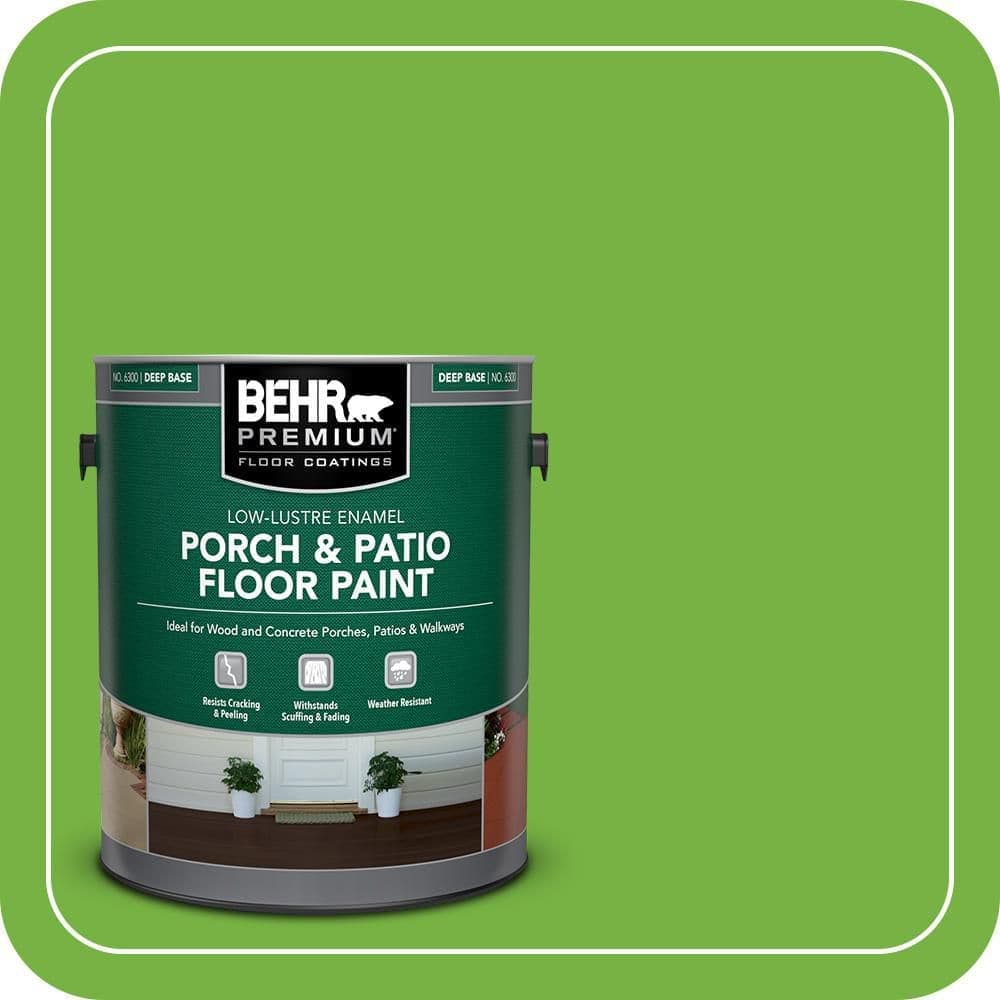 BEHR PREMIUM #S-G-430 Low-Lustre Enamel Interior/Exterior Porch and Patio Floor Paint (1)