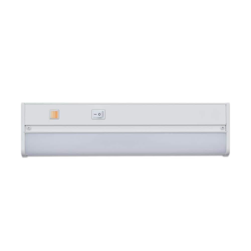 Commercial Electric Direct Wire Aluminum 12 in. LED White CCT Changing Under Cabinet Light (2)