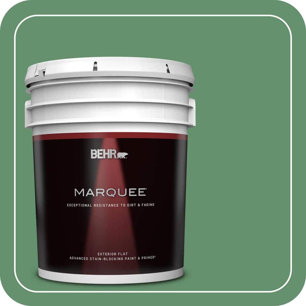 BEHR MARQUEE 5 gal. #460D-6 Manchester Flat Exterior Paint & Primer