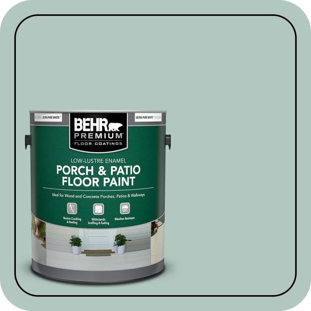 BEHR PREMIUM #S430-2 Low-Lustre Enamel Interior/Exterior Porch and Patio Floor Paint (1)