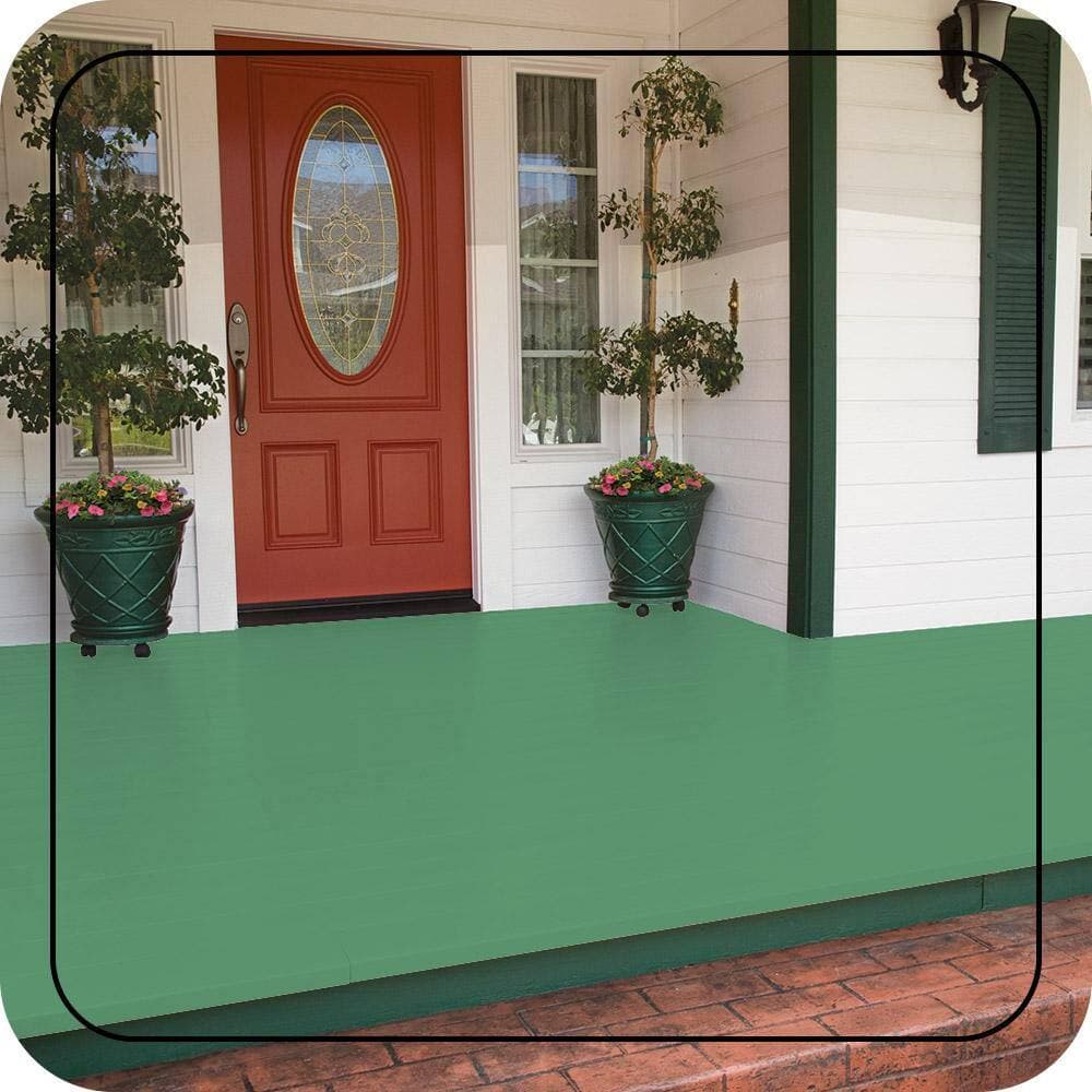 BEHR PREMIUM #P410-5 Low-Lustre Enamel Interior/Exterior Porch and Patio Floor Paint (2)