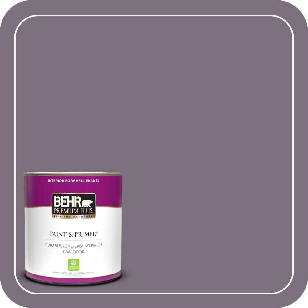 BEHR PREMIUM PLUS #PPU17-17 Plum Shadow Enamel Low Odor & Primer