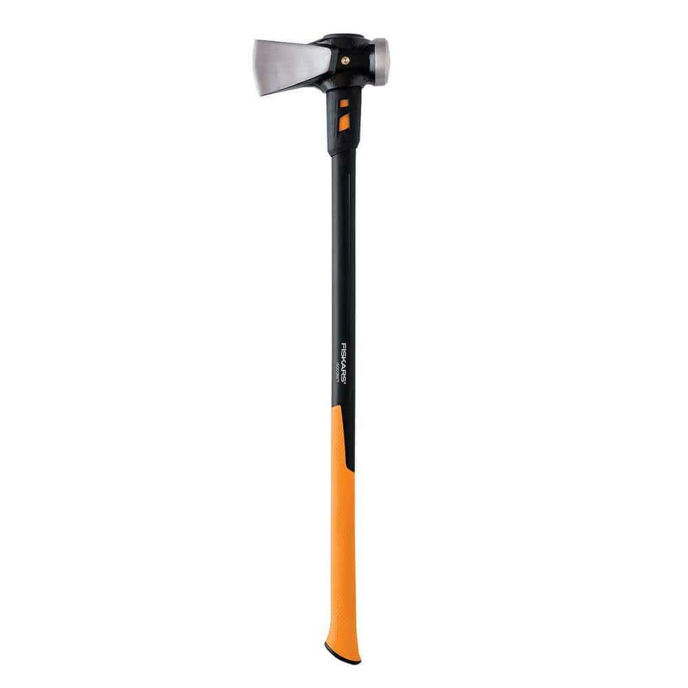 Fiskars IsoCore 8 lbs. Forged Steel Splitting Maul with 36 in. Fiberglass Core Handle