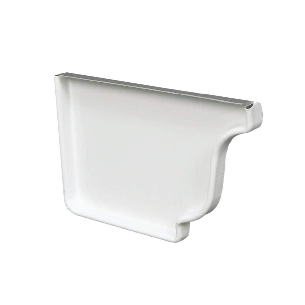 Amerimax Home Products Aluminum K-Style Left End Cap