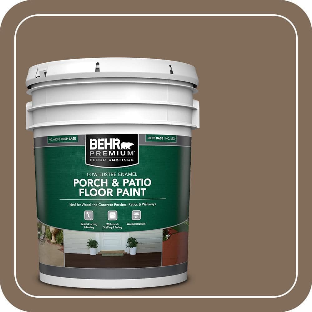 BEHR PREMIUM #MQ2-49 Textured Low-Lustre Enamel Interior/Exterior Porch and Patio Anti-Slip Floor Paint (1)