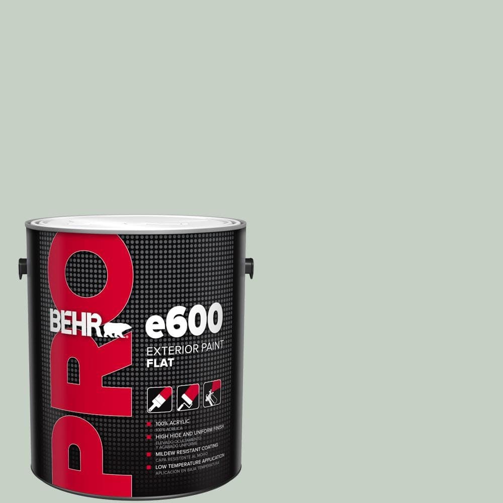 BEHR PRO 1 gal. #N400-2 Frosted Sage Flat Paint