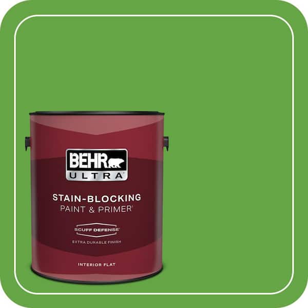 BEHR PREMIUM PLUS #430B-6 Caterpillar Enamel Low Odor & Primer (3)
