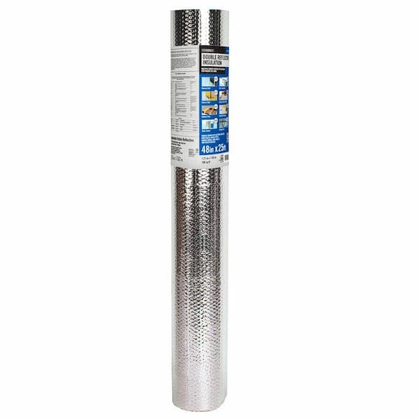 Everbilt 48 in. x 25 ft. Double Reflective Insulation Radiant Barrier (2)