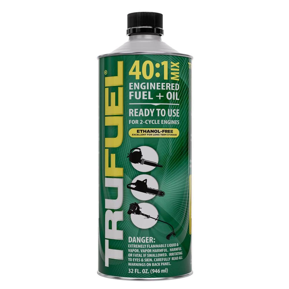 TruFuel 2-Cycle 40:1 Pre-Mixed Fuel and Oil 32 oz. (1-Pack)