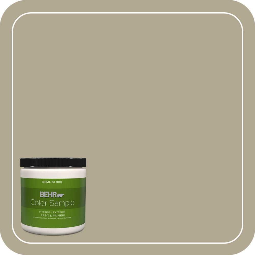 BEHR PREMIUM PLUS #BXC-22 Field Khaki Enamel & Primer Color Sample (1)