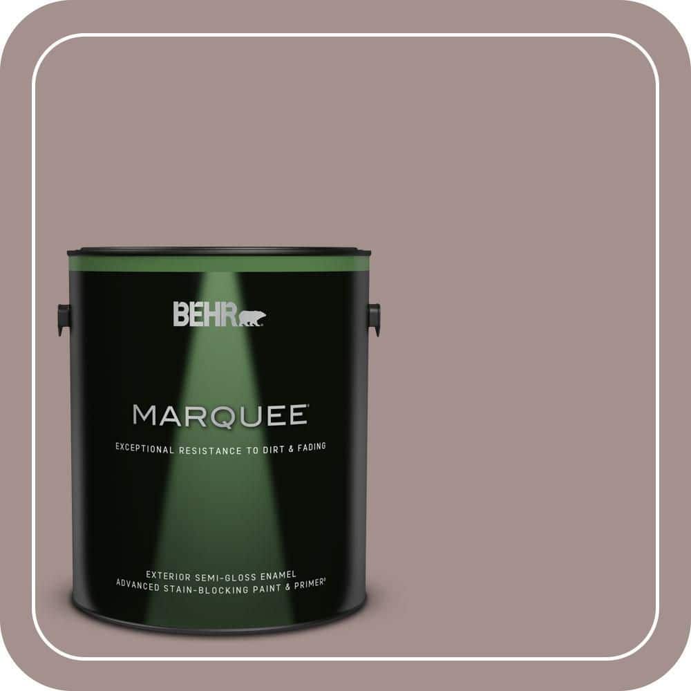 BEHR MARQUEE 1 gal. #MQ1-40 Tribeca Semi-Gloss Enamel Exterior Paint & Primer