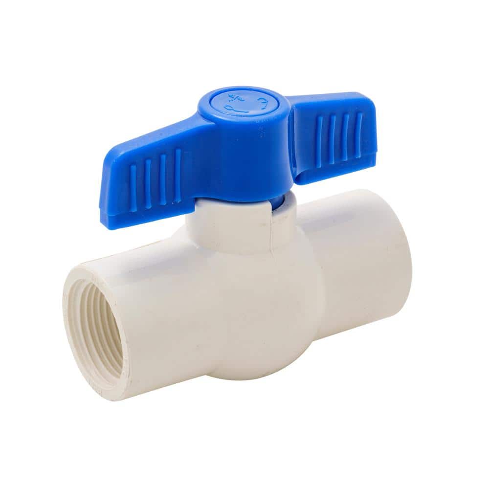Everbilt PVC Sch. 40 Solvent Solvent Ball Valve