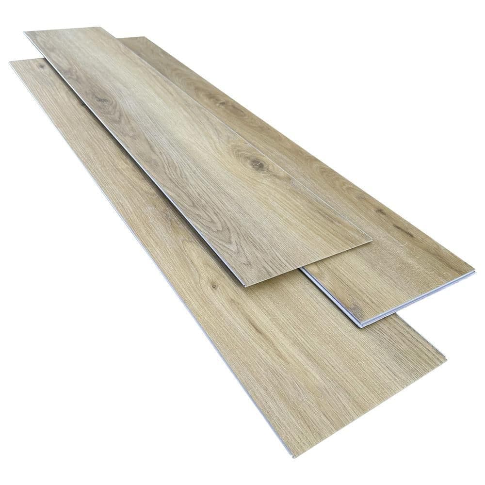 Lifeproof Cashiers Oak 22 MIL x 8.98 in. W x 48.03 in. L Waterproof Click Lock Vinyl Tile Flooring (20.95 sq. ft. /case) (3)