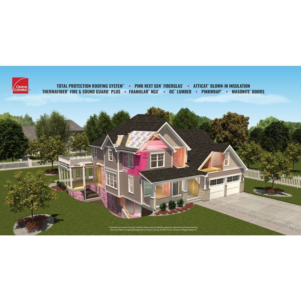 Owens Corning Raft-R-Mate 22-1/2 in. x 4 ft. Attic Insulation Rafter Baffle Proper Vents (70-Pieces) (3)