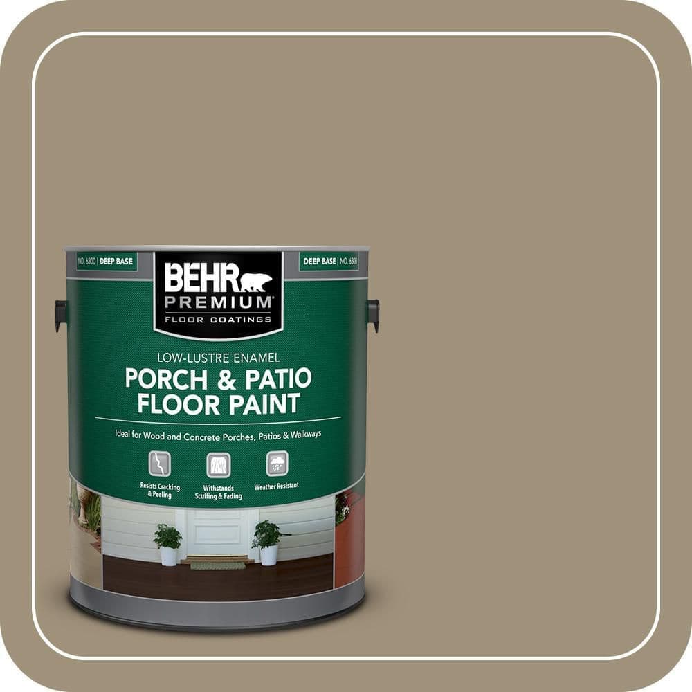 BEHR PREMIUM #750D-5 Low-Lustre Enamel Interior/Exterior Porch and Patio Floor Paint (1)