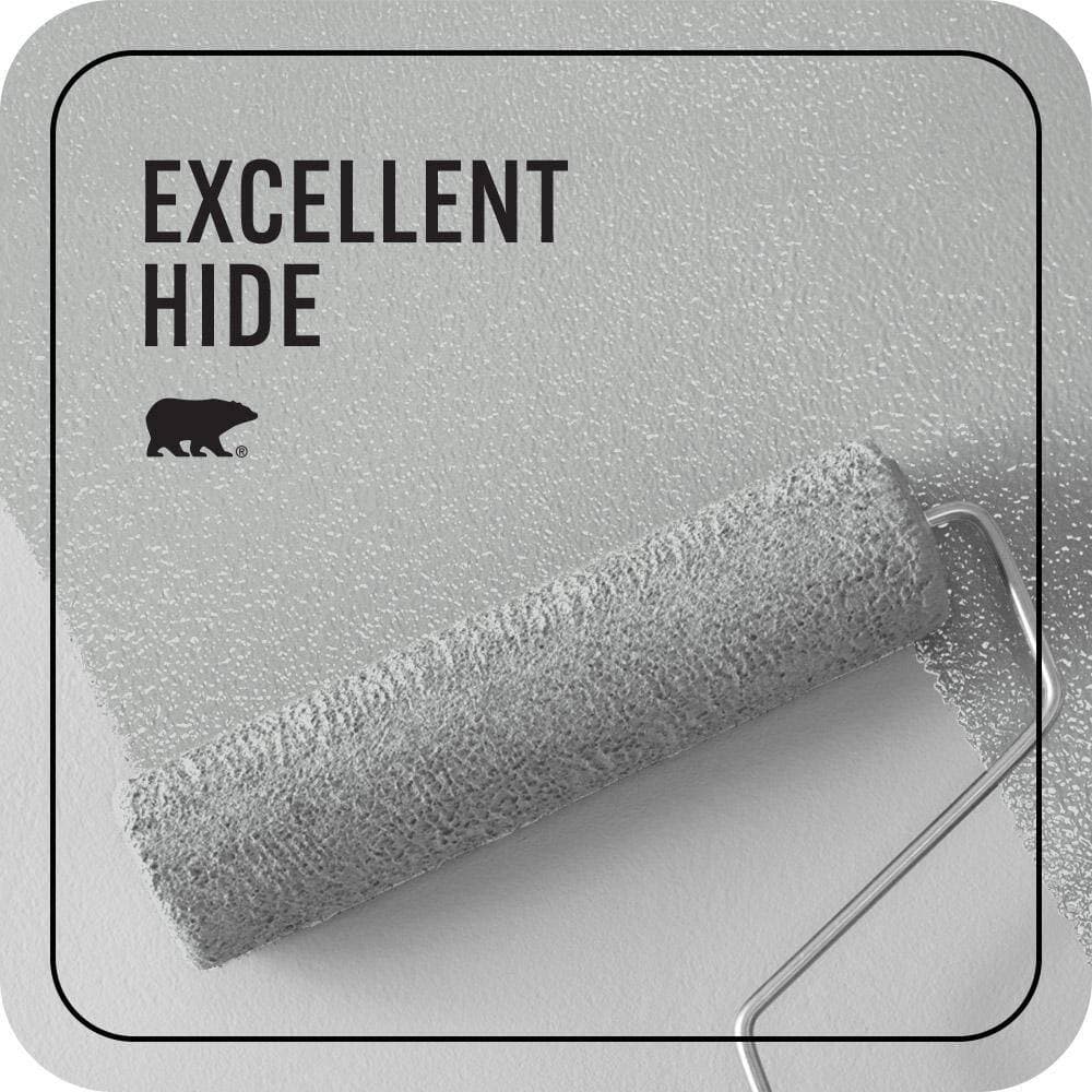 BEHR PREMIUM PLUS 1 gal. #PPU26-11 Platinum Ceiling Flat Interior Paint & Primer (2)