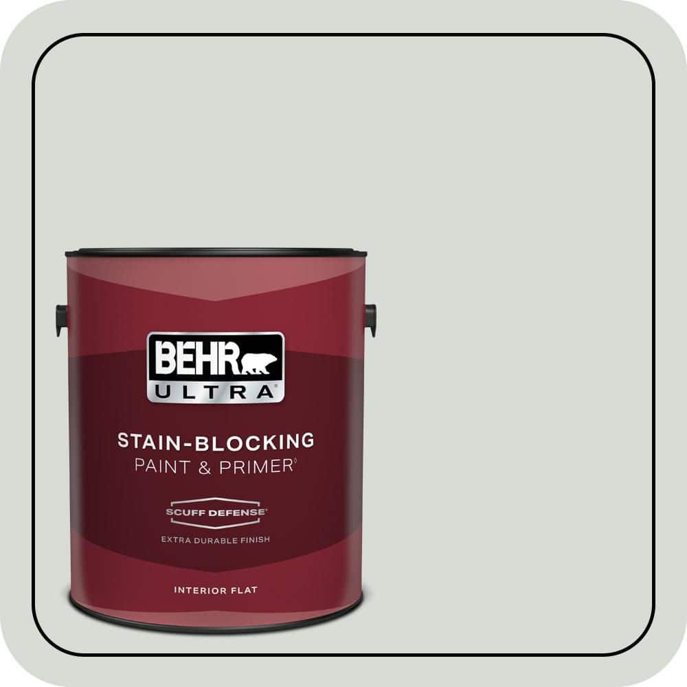 BEHR ULTRA 1 gal. #PWN-67 Nurture Extra Durable Flat Interior Paint & Primer (1)