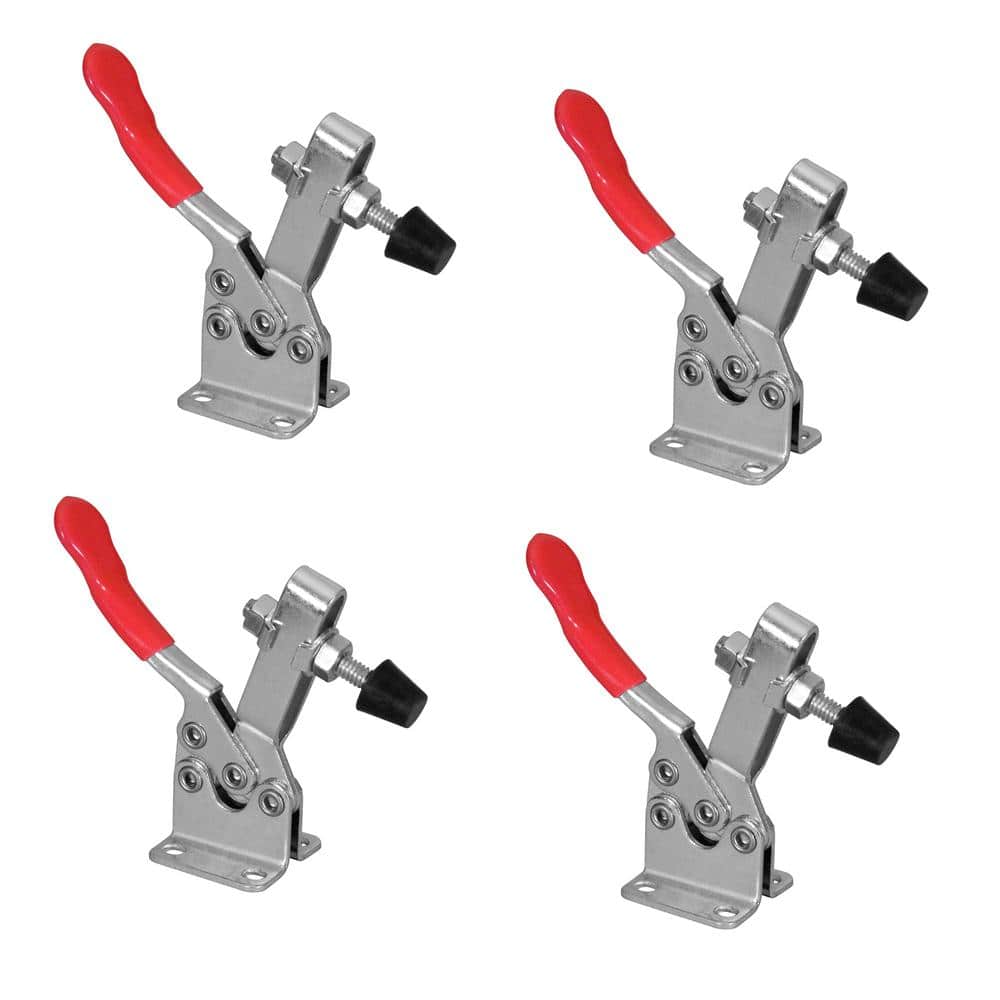 ‎POWERTEC 300 lbs. Horizontal Quick-Release Toggle Clamp (4-Pack) (1)