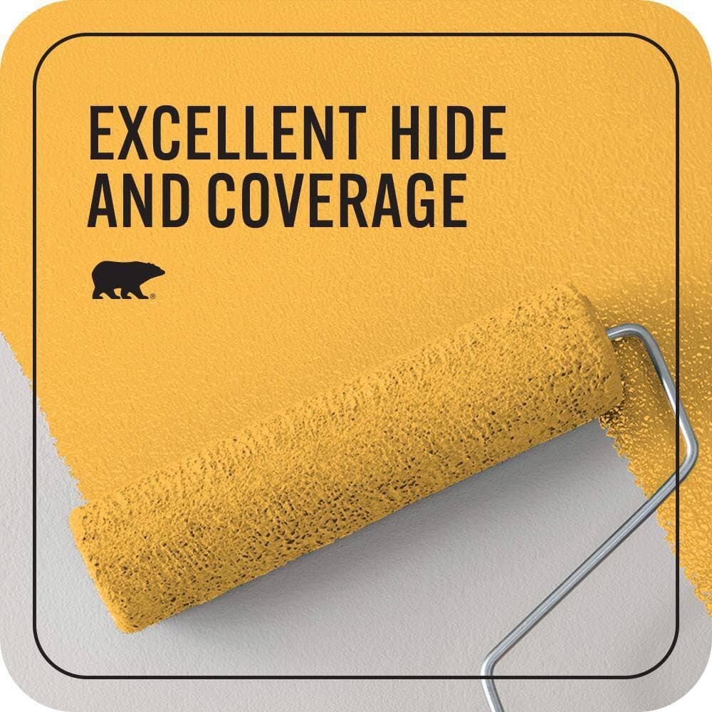 BEHR PREMIUM PLUS #310B-6 Twenty Carat Interior/Exterior Paint & Primer Color Sample (4)
