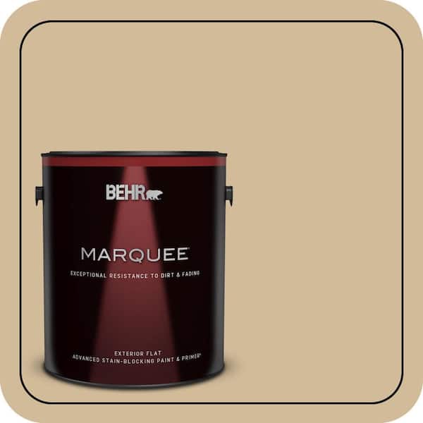 BEHR MARQUEE 1 gal. #N290-4 Curious Collection Flat Exterior Paint & Primer (2)