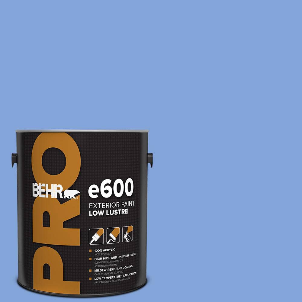 BEHR PRO 1 gal. #P530-4 Periwinkle Low Luster Exterior Paint
