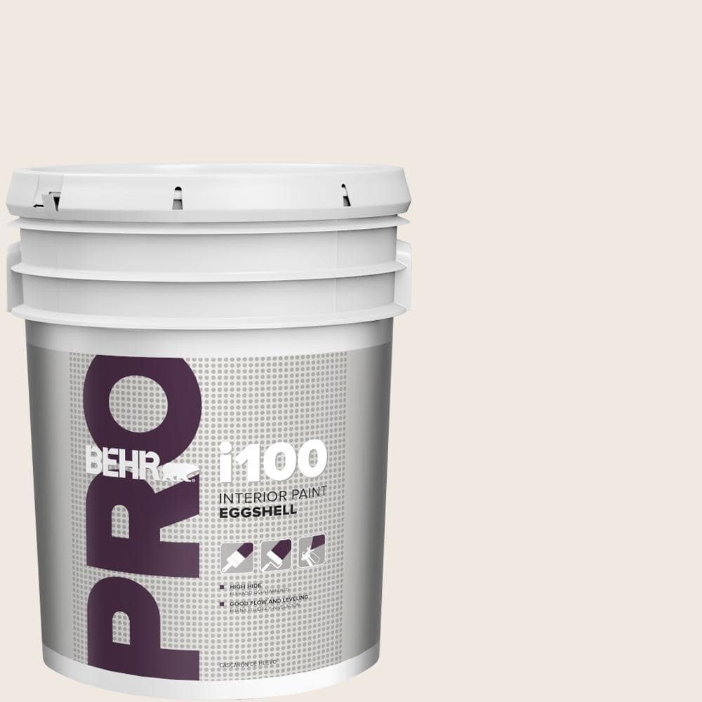 BEHR PRO 5 gal. #PWN-69 Fine Linen Eggshell Interior Paint