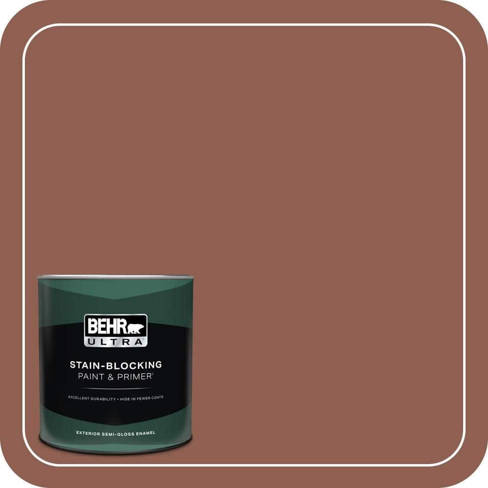 BEHR ULTRA 1 qt. #MQ1-61 Upper Eastside Semi-Gloss Enamel Exterior Paint & Primer