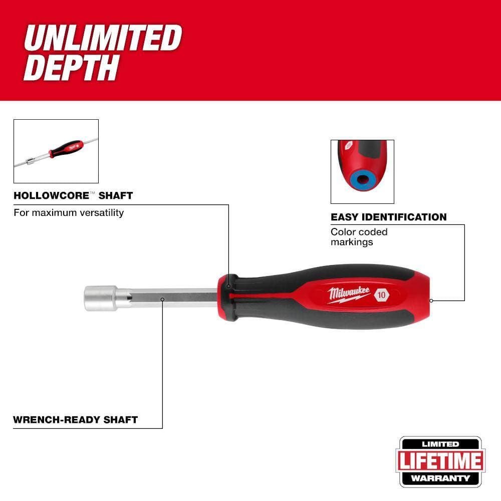 Milwaukee 6 mm HollowCore Nut Driver (3)